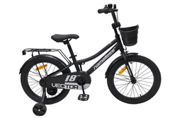 Велосипед 18" NAMELESS Vector чёрный/серебристый