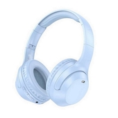 Наушники накладные беспроводные с микр. Borofone BO26 Delightful Blue