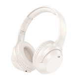 Наушники накладные беспроводные с микр. Borofone BO26 Delightful Milky White