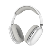 Наушники накладные беспроводные с микр. Borofone BO22 Elegant Silver