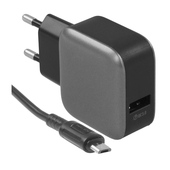 СЗУ 3000mAh Borofone 1USB + micro USB BAS52A Black