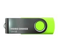 USB накопитель 128Gb More Choice MF128-4 Green