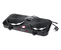 Плитка электрическая 2к.Happy Panda HP-04BK чёрн.