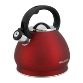 Чайник газовый 3,5л. WILLMARK WTK-4221SS красный