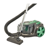 Пылесос б/м DELTA DL-0854 чёрн./зел.