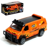 *Машина инерционная Джип "Пламя" металлич. 9577557