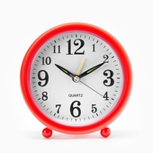 Будильник Классика 9х9см красн. 1263701