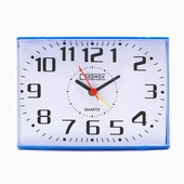 Будильник Соломон 14х10см син. 7309004