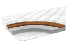 Матрац детский Farfello "Soft" кокос-форплит, 11см., синтепон, жаккард стёганный