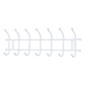 Вешалка настенная Nika 7 крючков ВНТ7М/МБ матовый белый