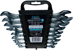 Набор ключей рожково-накидных Oasis 8 шт в холдере (матовый хром) 103011506007