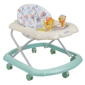 Ходунки Indigo 807 мятный (7 пласт.кол., муз., игрушки)