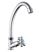 Смеситель д/кухни INGROSSO 411-75 на одну воду, гайка