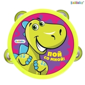 *Бубен музыкальный "Пой со мной!" SL-06817С  ZABIAKA 7291148