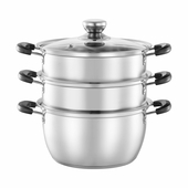 Мантоварка SAKURA SA-652 2 секции, 13,0л., D24см.