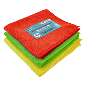 Салфетки д/уборки 3шт. Happy Panda HP-CL23 30*30см., микрофибра