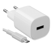 СЗУ 2100mAh Borofone 1USB + micro USB BA101A White