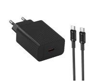 СЗУ 3000mAh Borofone 1Type-C + Type-C BAS73A Black