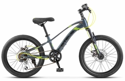 Велосипед 20" STELS Leader 230 20MD рама 10,2", 7ск., серый/чёрный