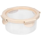 Контейнер пищевой 0,5л. пластик, кругл., крышка эластич. Mallony 108017