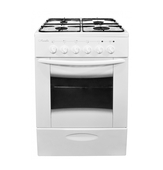 Плита эл-газ Лысьва ЭГ 4к01МС-2у бел., б/кр.