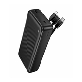 Внешний аккумулятор 20 000mAh Borofone BJ79A black с кабелями