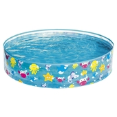 Бассейн ненадувной BESTWAY 55028 Подводный мир 122*25см., 277л.