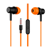 Наушники с микрофоном Внутриканальные More choice G36 Orange