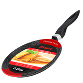 Сковорода блинная d22 SAKURA SA-FB01-22 Мрамор литой алюм., мраморн.покр.