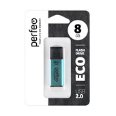 USB накопитель 8Gb Perfeo E04 Green economy series