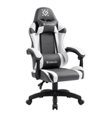 Кресло DEFENDER (64026) Fortune сер./бел.