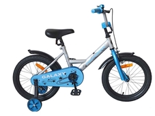 Велосипед 18" NAMELESS Galaxy серебристый/голубой