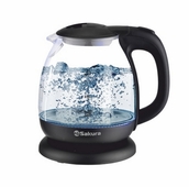 Чайник стеклянный SAKURA SA-2750BK