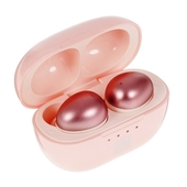 Наушники беспроводные внутриканальные с мик. SOUNDMAX SM-TWS2107B розов.