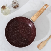 Сковорода d24 Magistro кован.алюм., мраморн. покр., д/всех видов плит и ППМ