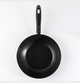 Сковорода ВОК d28 SL Home Оливковая роща кован.алюм., мраморн.покр., д/всех видов плит