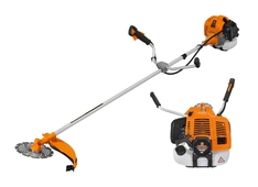 Триммер бенз. CARVER GBC-520M (1,5кВт, диск 48 зуб., леска 2,4мм., вело-руль, ранец)