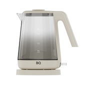 Чайник стеклянный BQ KT1000G теплый серый