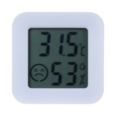 Термометр мини VETTA (-10/+55) с гигрометром, квадрат., пласт. 473-074