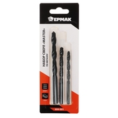 Набор сверл по металлу ЕРМАК серия MASTER (5, 6, 8 мм) (Шт) 604-001