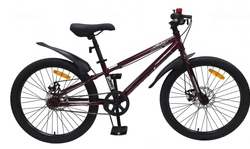 Велосипед 22" NAMELESS Sport D диск.торм., бордовый