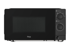СВЧ печь соло 20л. Oasis MW-70XB чёрн.