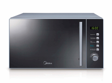 СВЧ печь соло 20л. MIDEA AM820CMF серебр.
