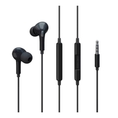 Наушники с микрофоном Внутриканальные More choice G31S Black