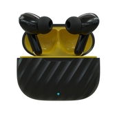 Наушники беспроводные внутриканальные с мик. More choice БВ37 Black Yellow