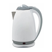 Чайник пластиковый MAXTRONIC MAX-311A бел./сер.