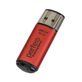 USB накопитель 16Gb Perfeo E04 Red economy series