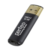 USB накопитель 32Gb Perfeo E04 Black economy series