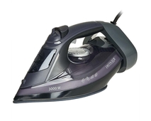 Утюг DELTA LUX DE-3009 чёрн./фиол.