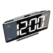 Радиочасы SOUNDMAX SM-1561U чёрн./бел.